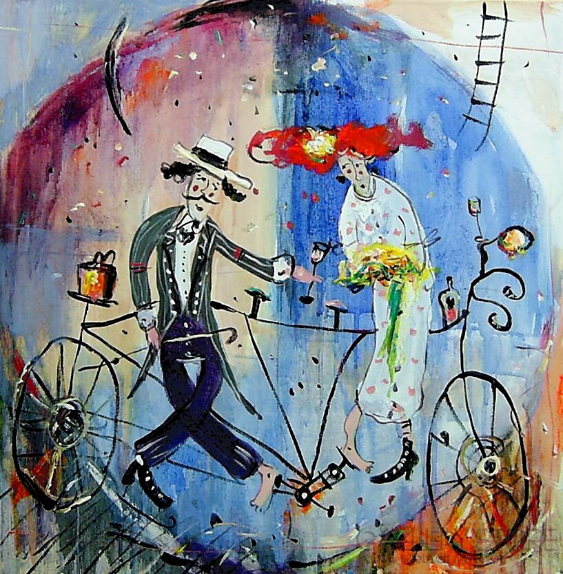 First27147 Last27147-Tandem miłości...-Akryl