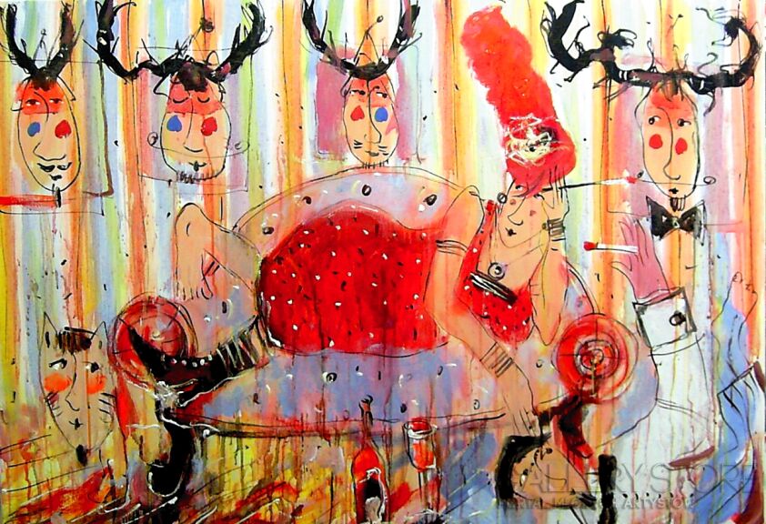 First27147 Last27147-Totemy i odaliska....-Akryl