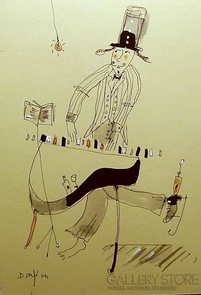 First27147 Last27147-Uliczny grajek...-Plakaty