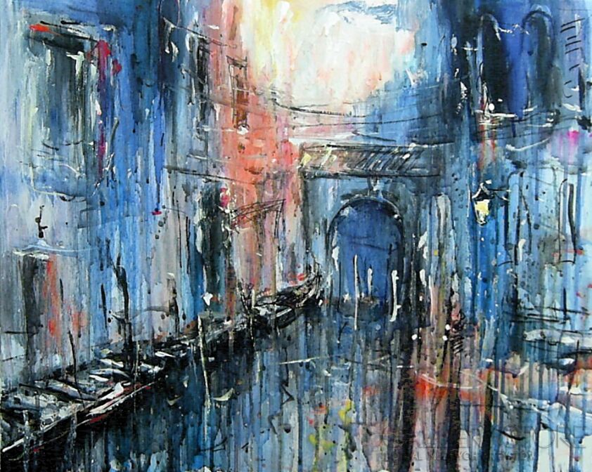 First27147 Last27147-Weneckie zaułki....-Akryl