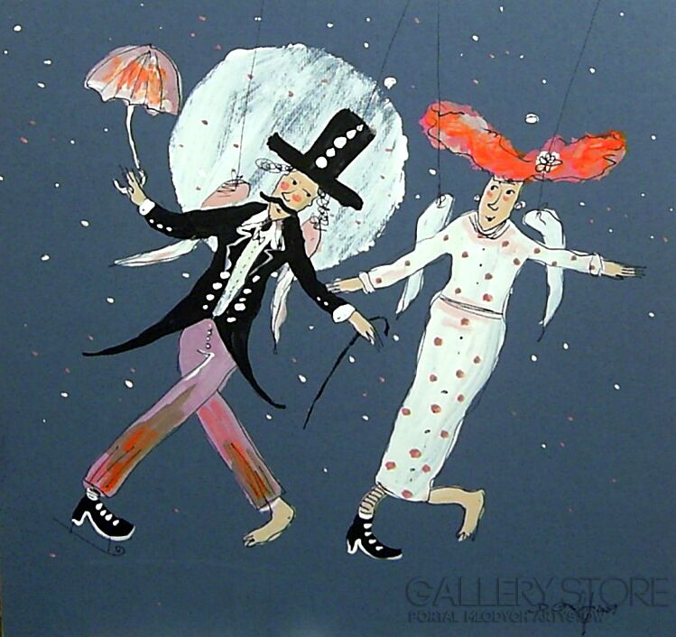 First27147 Last27147-Zakochani aniołowie....-Akryl