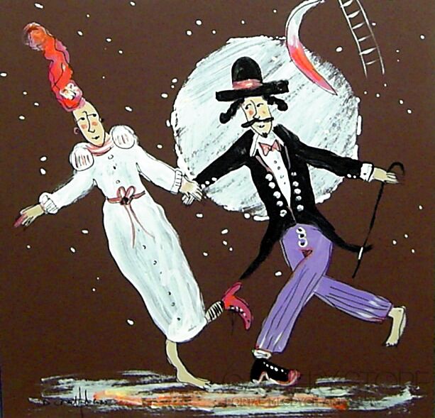 First27147 Last27147-Zakochani i księżyc...-Akryl