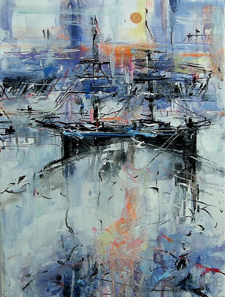 First27147 Last27147-Zatoka w słońcu.....-Akryl