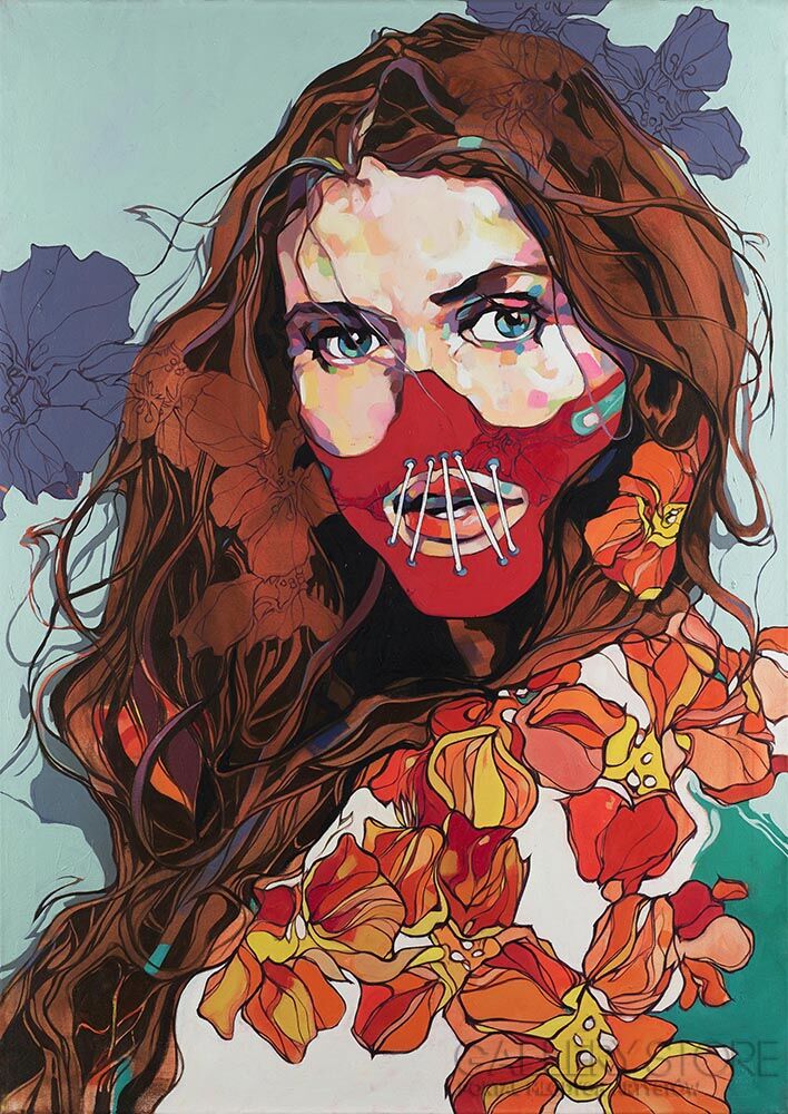 First27262 Last27262-Keep the secret-Giclee