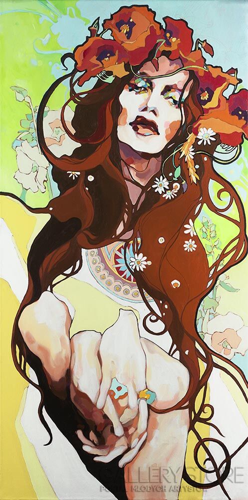 First27262 Last27262-Thinking of Summer-Giclee