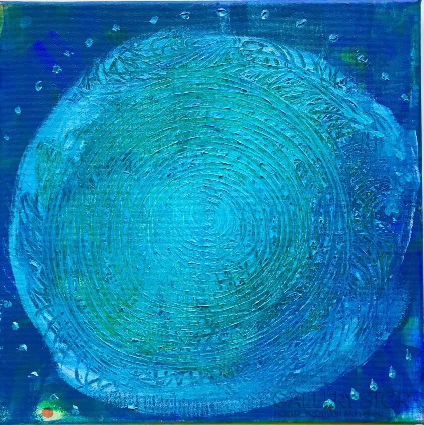 First29227 Last29227-Mandala niebieska-Akryl