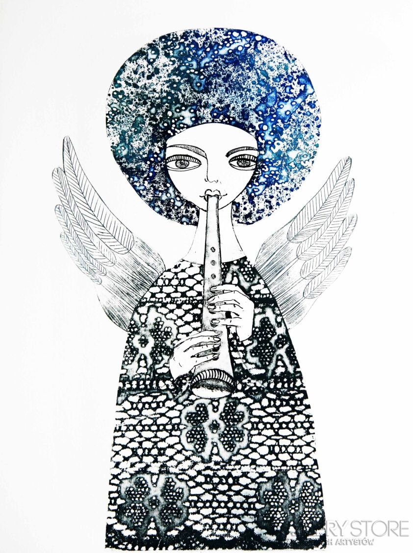 First29837 Last29837-Anioł Afro-Plakaty