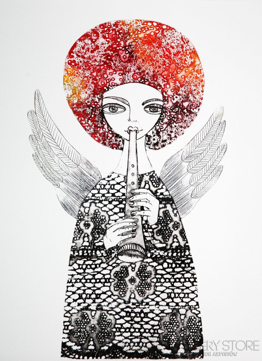 First29837 Last29837-Anioł Afro-Plakaty