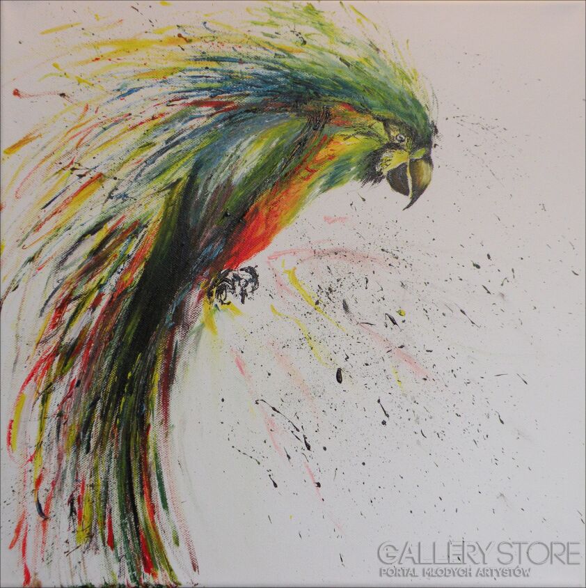 First26220 Last26220-parrot-Malarstwo