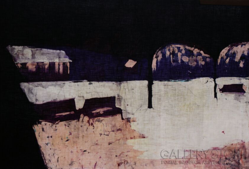 First26355 Last26355-Batik kolejowy IX-Technika mieszana