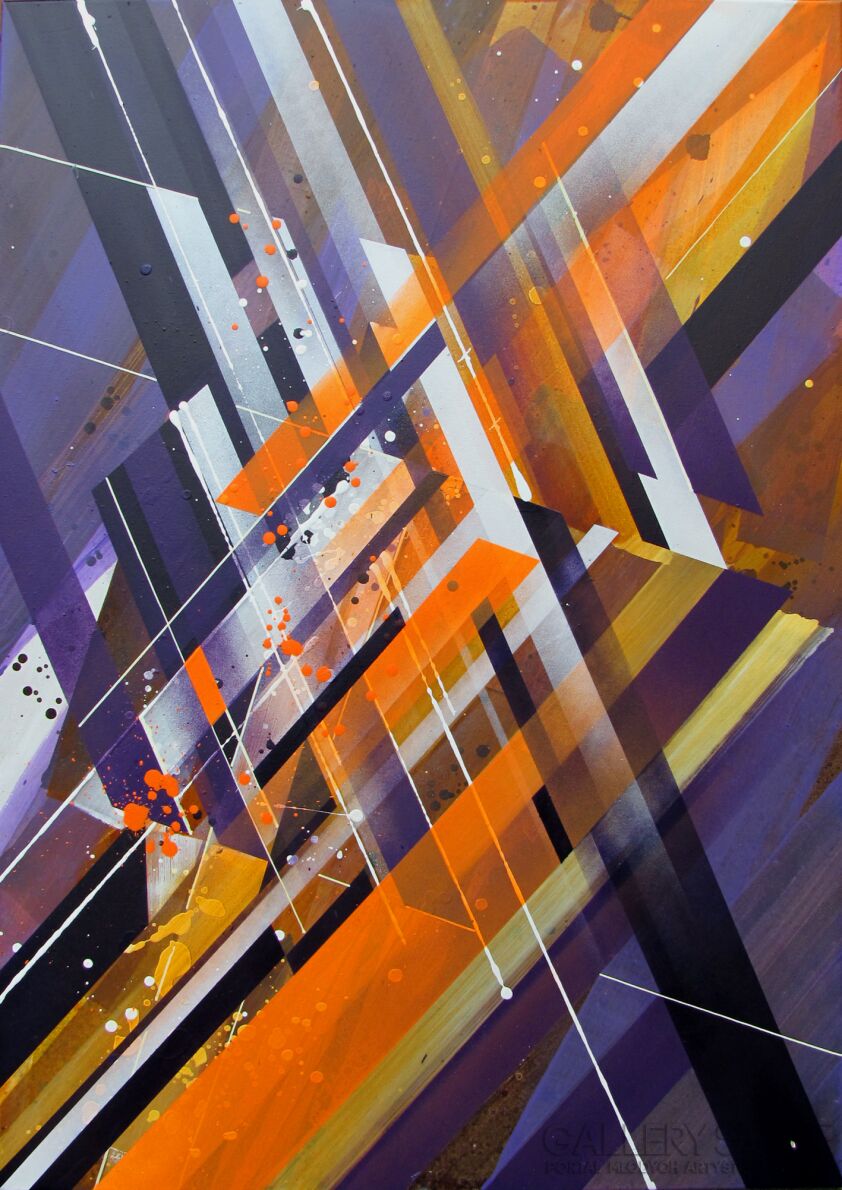 First26441 Last26441-Big city lights-Technika mieszana