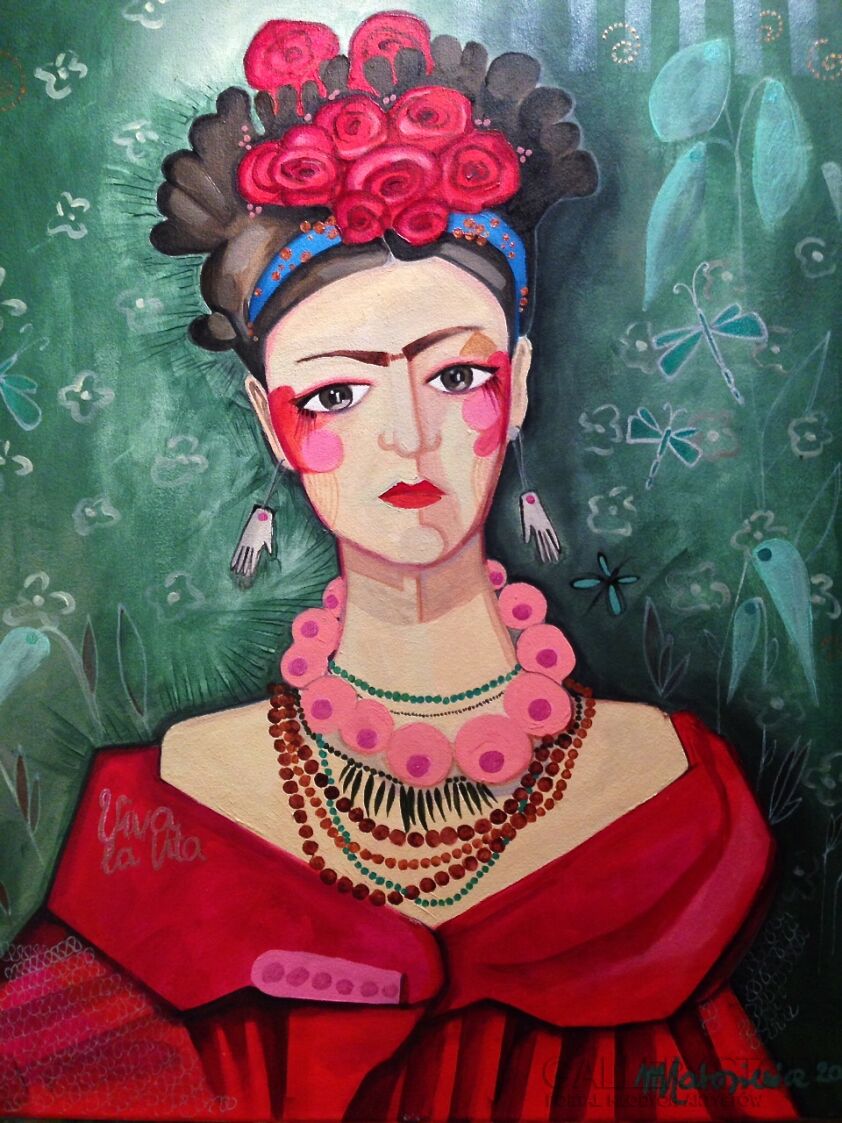 First26619 Last26619-Frida Doll-Akryl