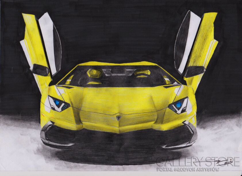 First26791 Last26791-Lamborghini Aventador-Rysunek