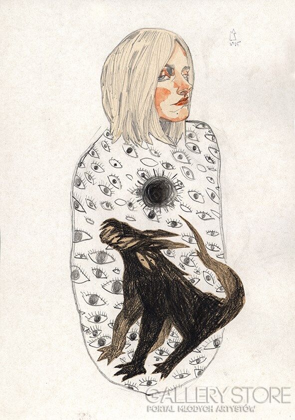 First27819 Last27819-wolves and thousand eyes-Rysunek