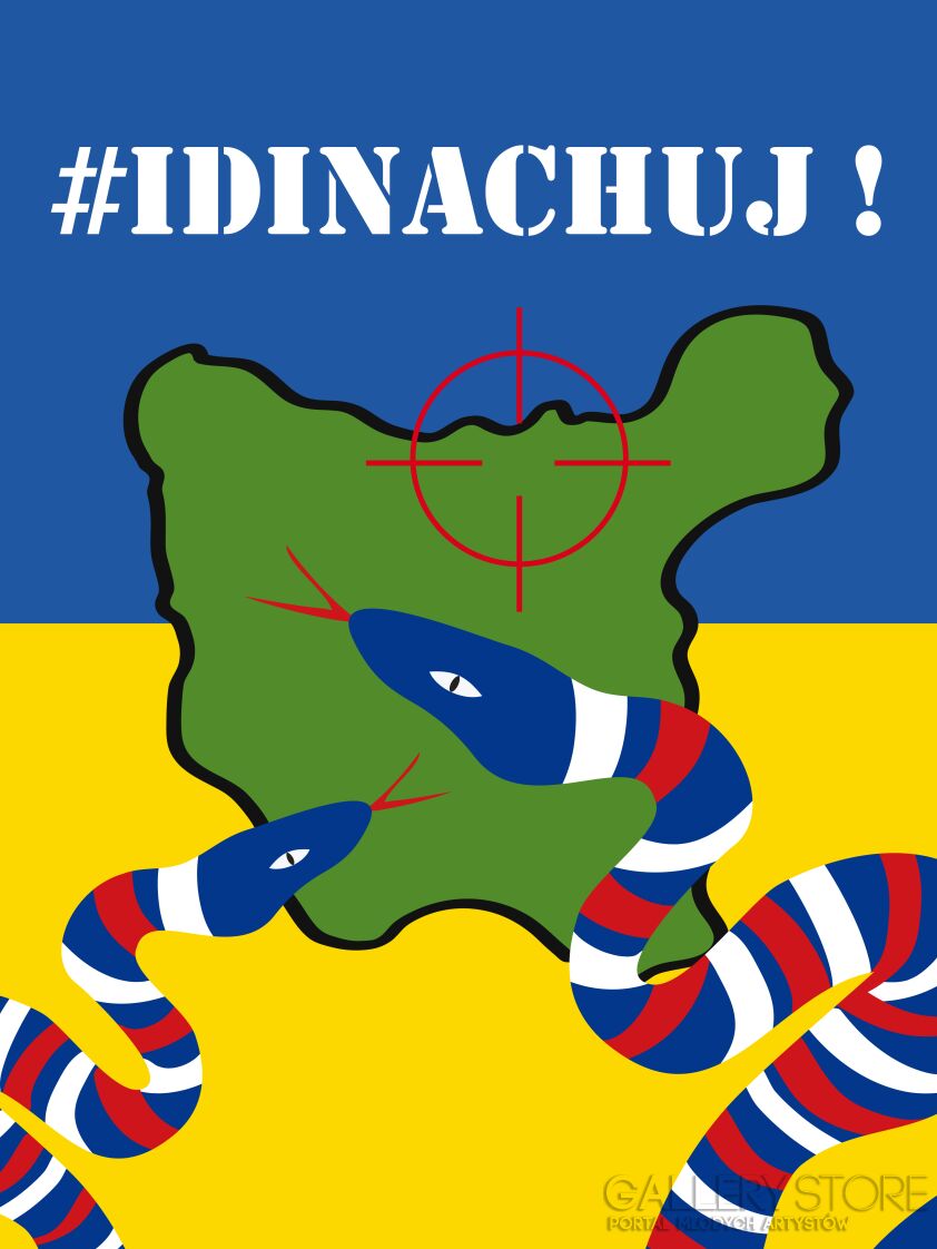 First38188 Last38188-"Gieroje z Wężowej Wyspy #IDINACHUJ !" - Pomoc dla dzieci z Ukrainy-Plakaty