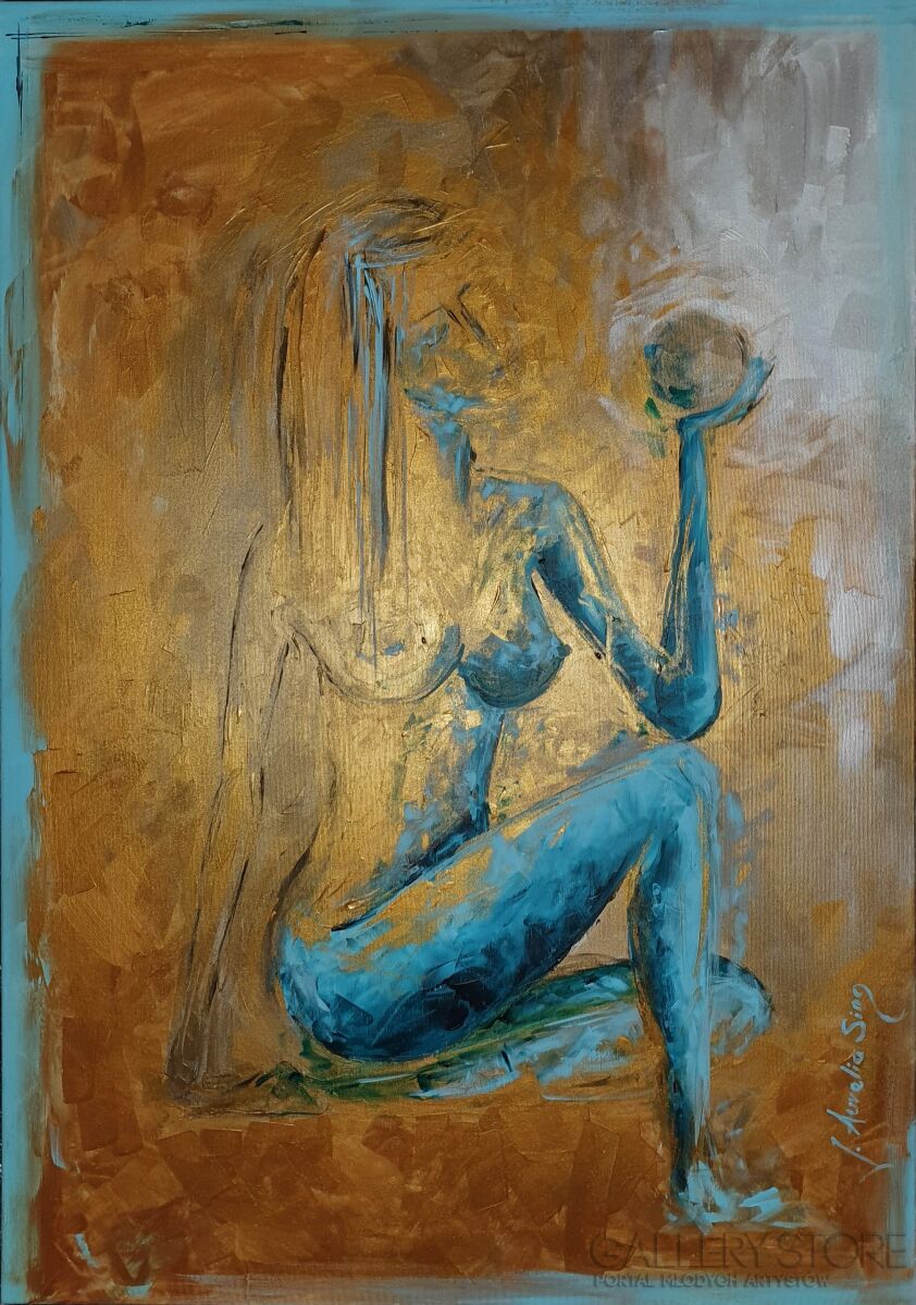 First32431 Last32431-THE RADIUS OF HER GOLD-Akryl