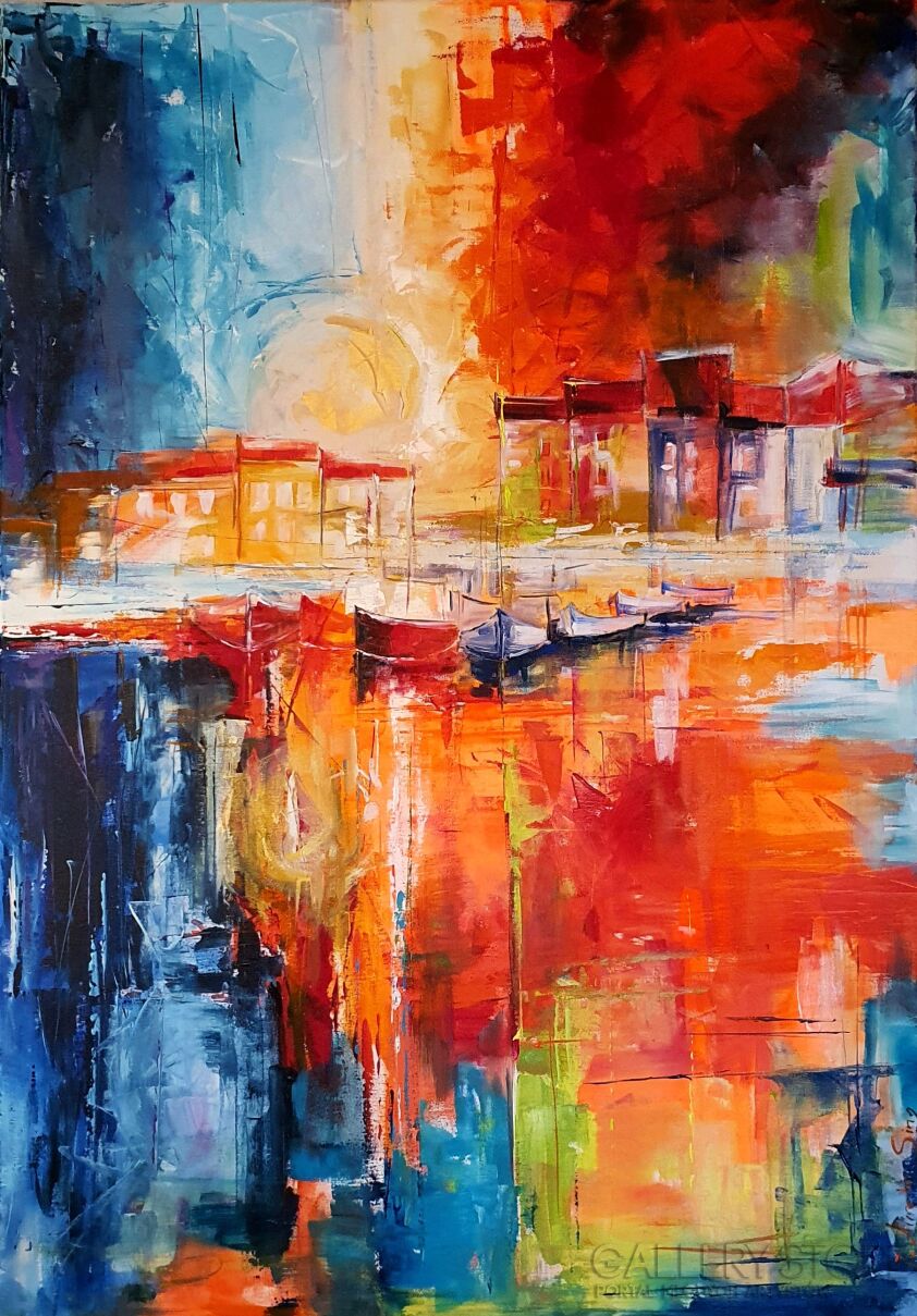 First32431 Last32431-THE SUNSET-Akryl