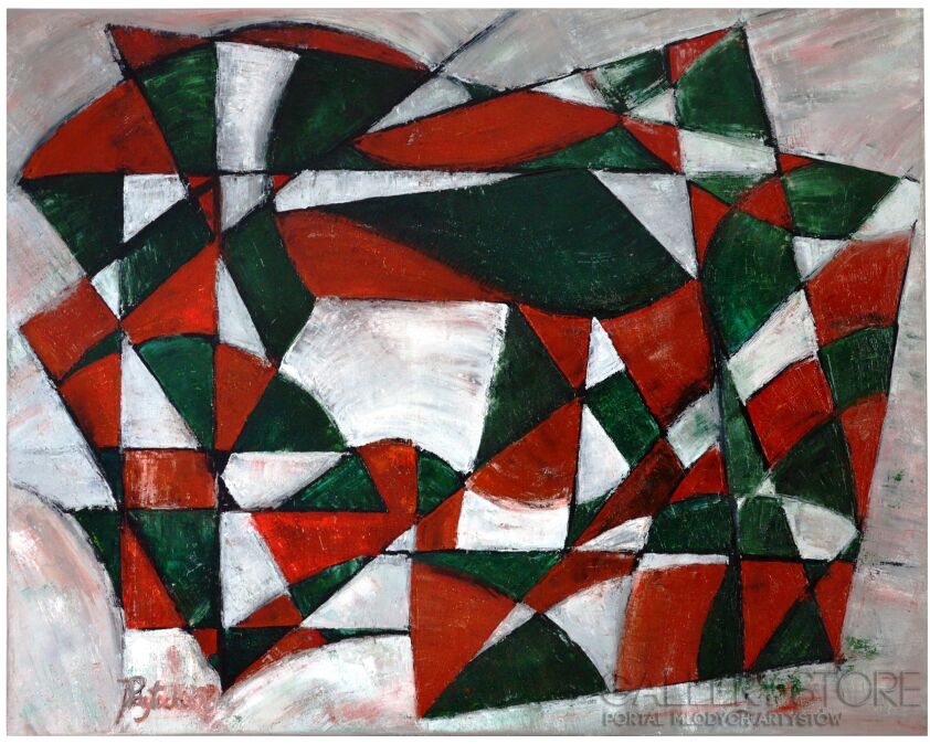First37174 Last37174-Improwizacje geometryczne-Olej