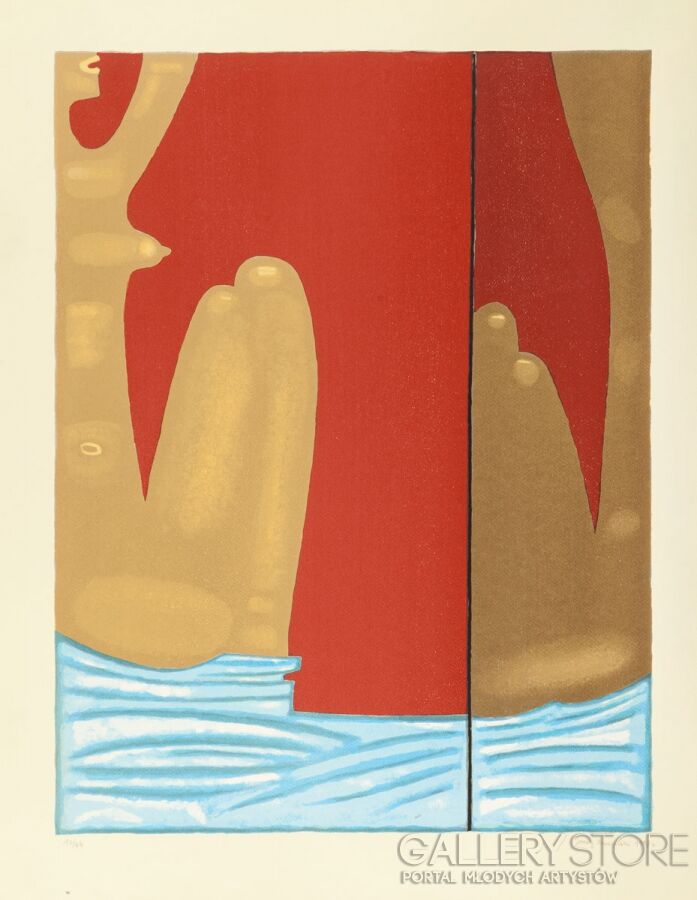 First32078 Last32078-AKT Z LUSTREM, 1998-Serigrafia