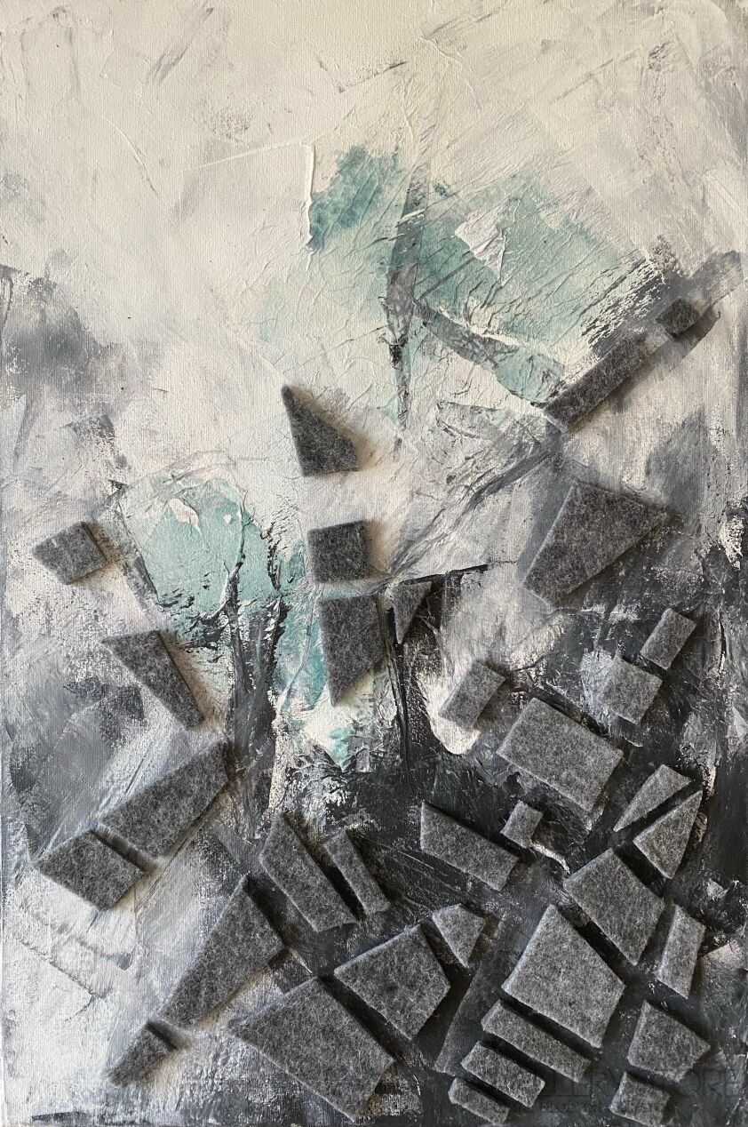 First34935 Last34935-Corridors of thoughts-Technika mieszana