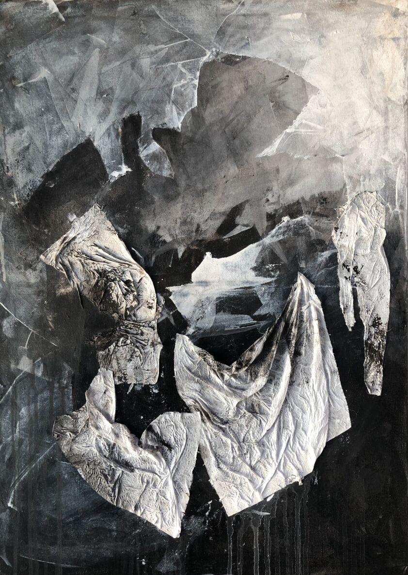 First34935 Last34935-Dancing shadows-Technika mieszana