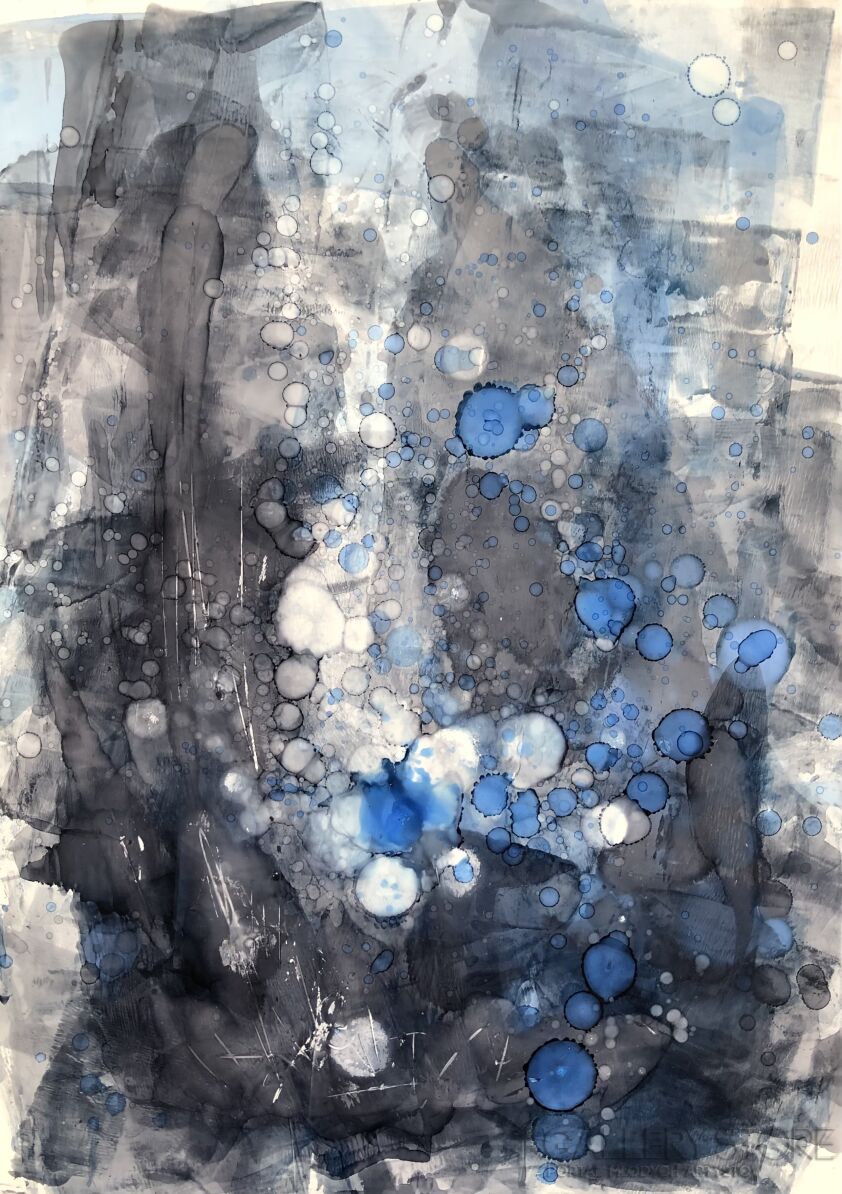 First34935 Last34935-Feeling blue 2/3-Technika mieszana