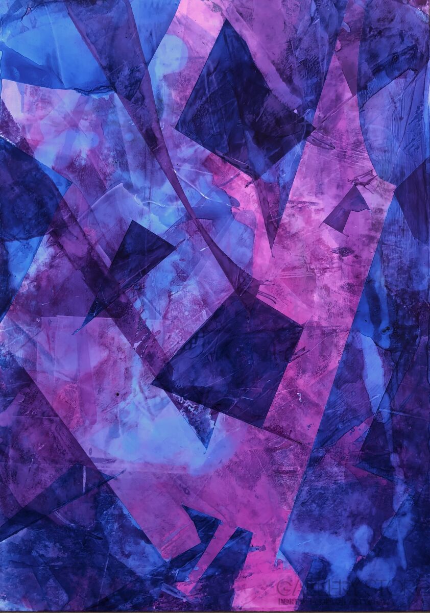 First34935 Last34935-Geometric spaces 3-Technika mieszana