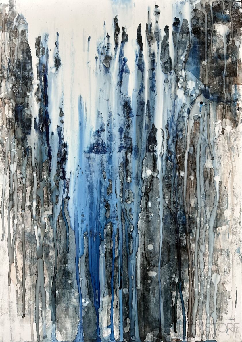 First34935 Last34935-In the streams of time-Technika mieszana