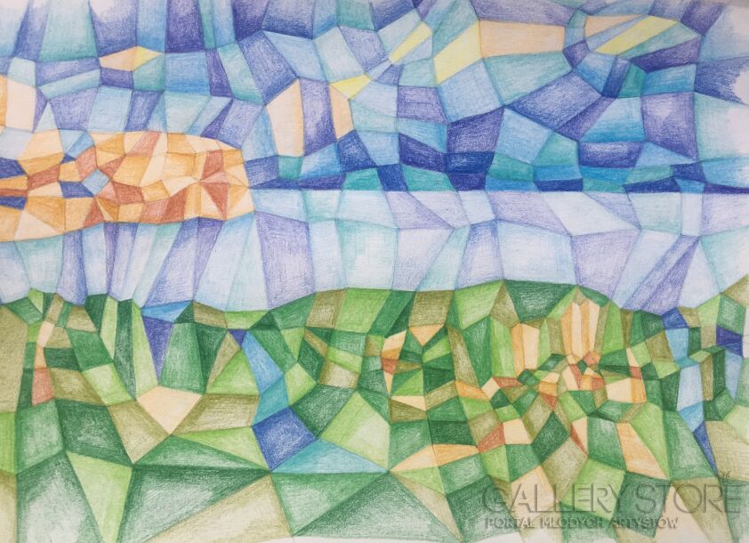First34935 Last34935-Seaside landscape-Rysunek