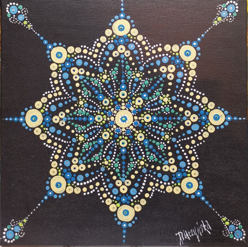 First34075 Last34075-Mandala sukcesu-Akryl