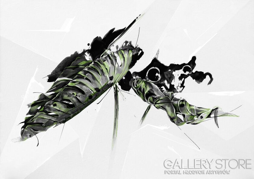 First38217 Last38217-Monstera A-Giclee