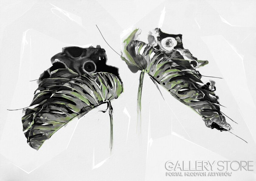 First38217 Last38217-Monstera C-Giclee