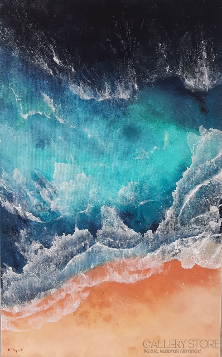 First29476 Last29476-Ocean's waves II-Akryl