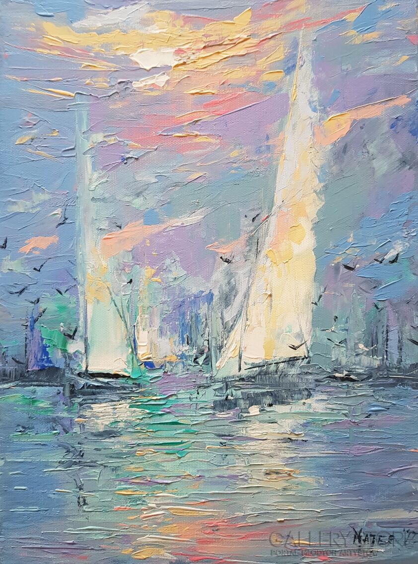 First29476 Last29476-Pastelowa impresja - impasto-Akryl