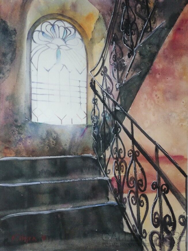 First29476 Last29476-Przykurzone światło-Giclee