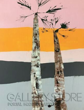 First31713 Last31713-Milky Palms-Akryl