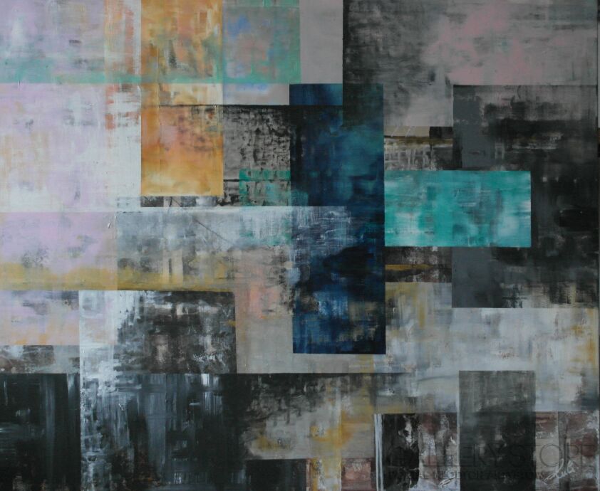 First27257 Last27257-"Patchwork... 2"-Akryl