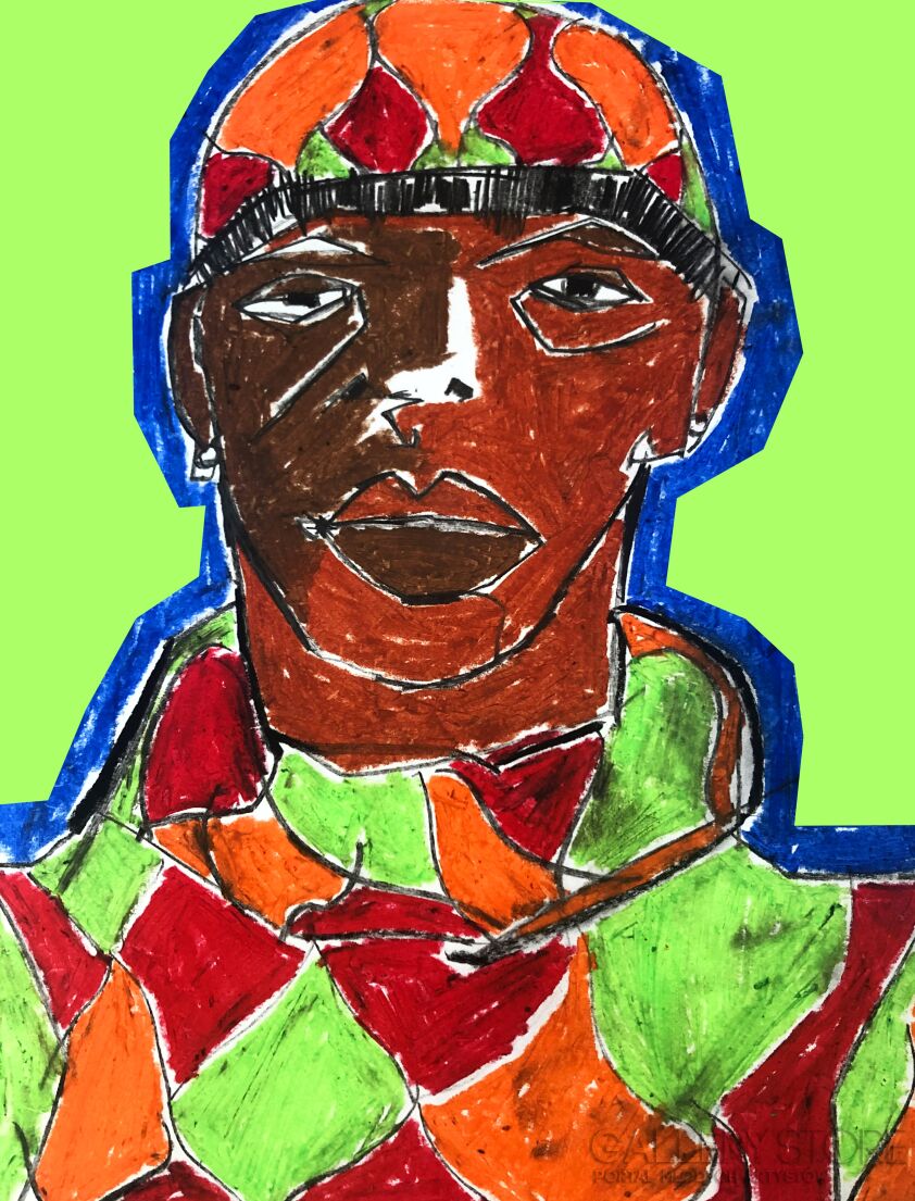 First37207 Last37207-Green fashion-Plakaty