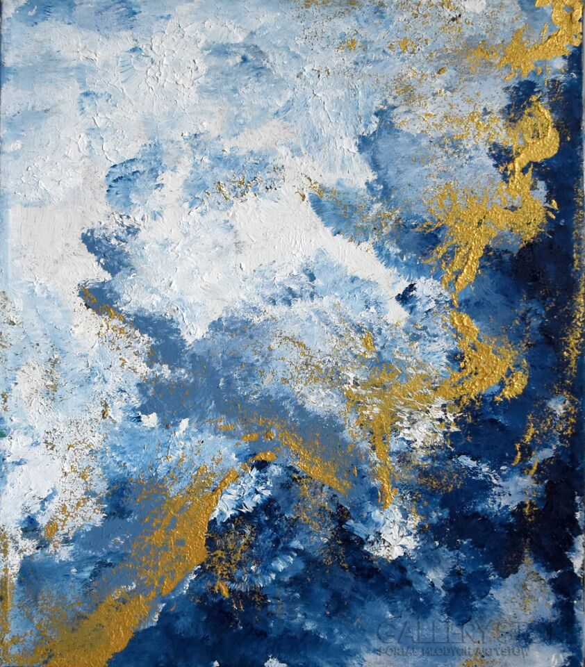 First34494 Last34494-deep blue-Akryl