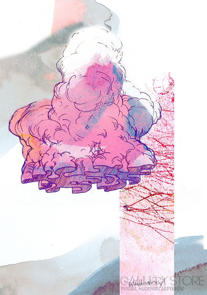 First231 Last231-Chmura, 4/50, 35x50cm-Giclee