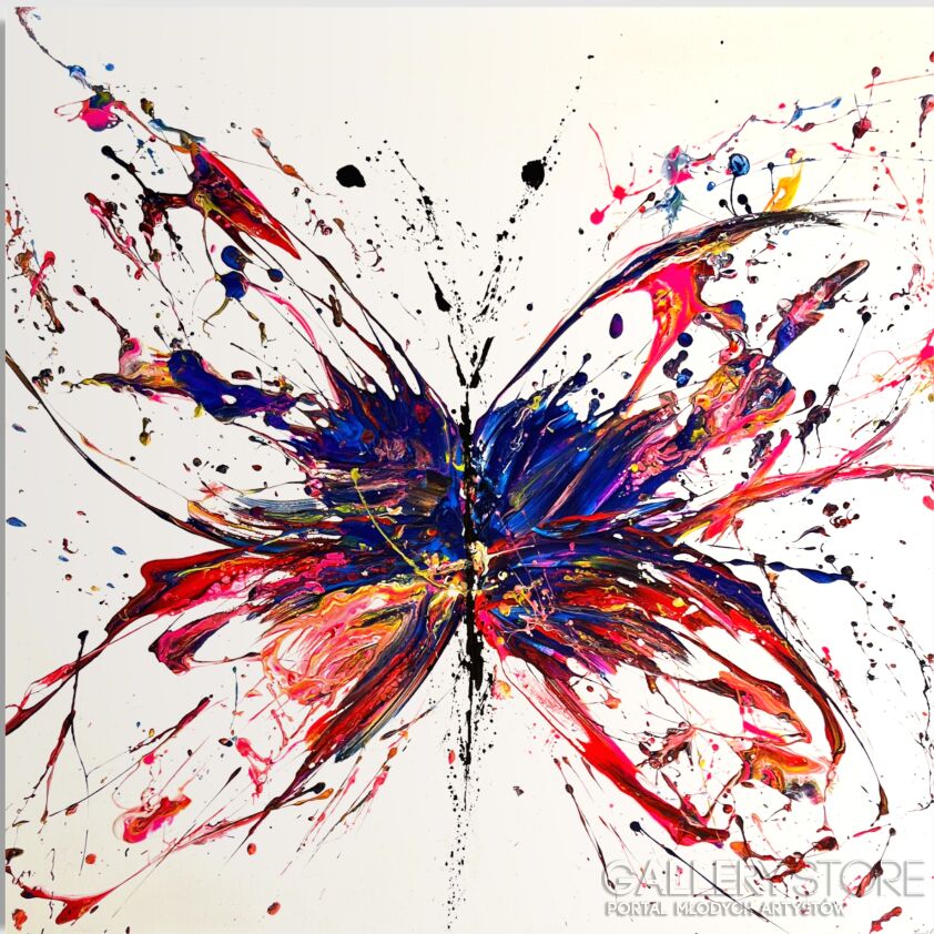 First38238 Last38238-Magiczny Motyl-Technika mieszana