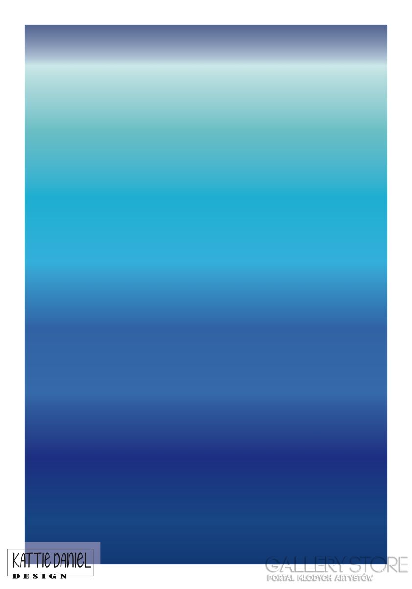 First33872 Last33872-OCEAN 01 /  GRADIENT STUDIO-Plakaty