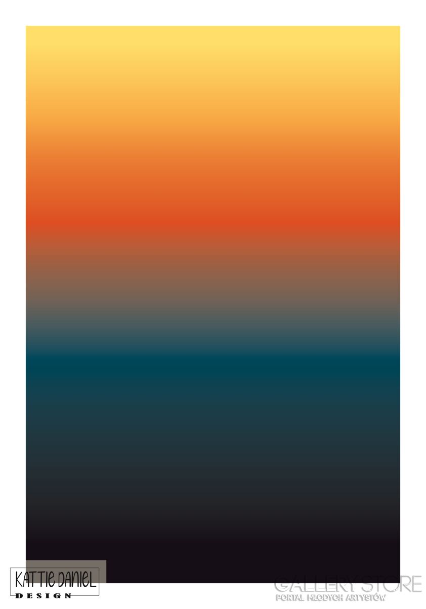 First33872 Last33872-ZACHÓD SŁOŃCA 01 / GRADIENT STUDIO-Plakaty