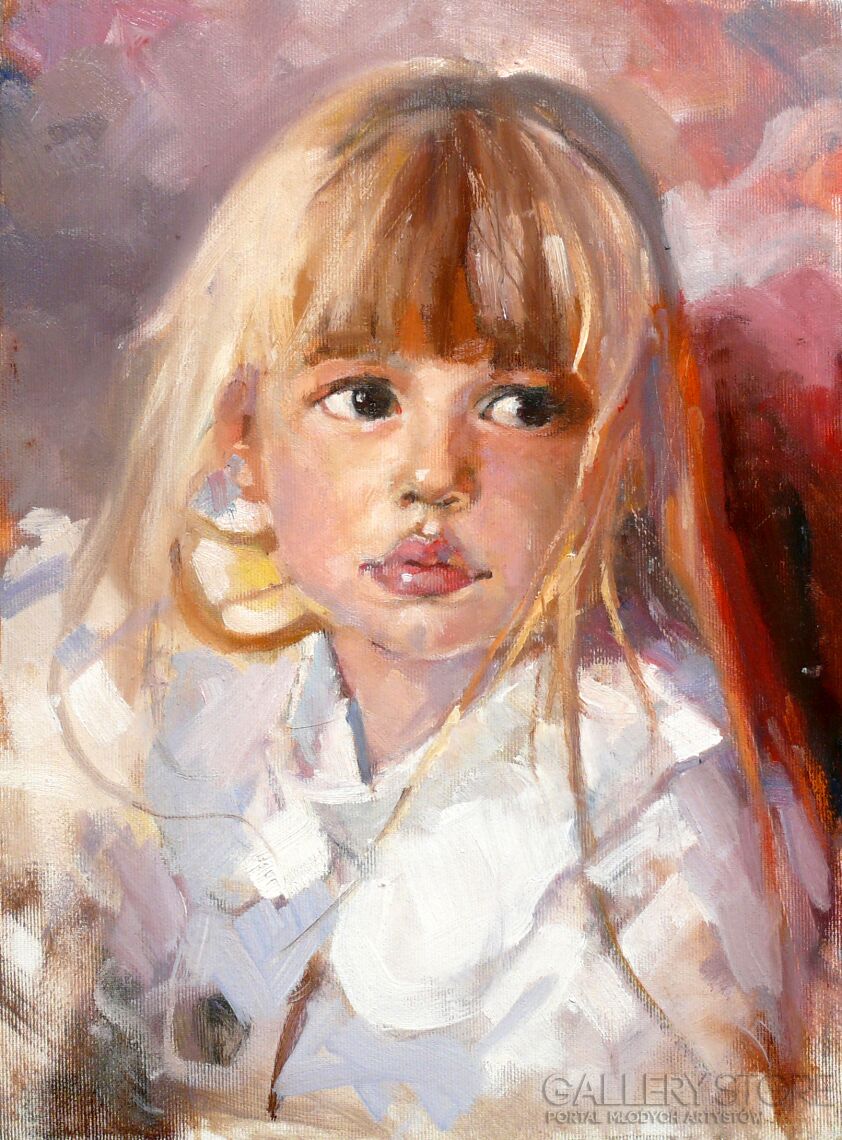 First188 Last188-Portret dziecka_300-Olej