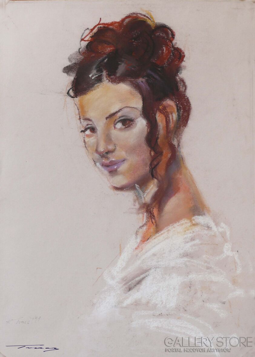 First188 Last188-Portret kobiety_4-Rysunek