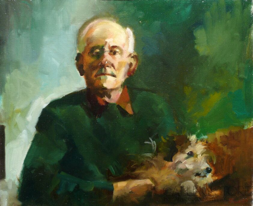 First188 Last188-Portret mężczyzny-Olej