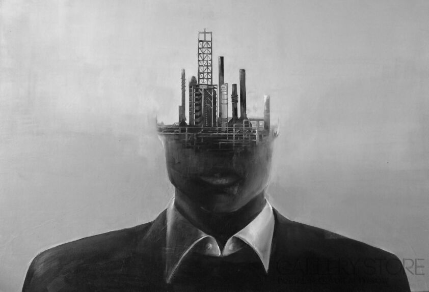 First31753 Last31753-human & industrial brain-Technika mieszana