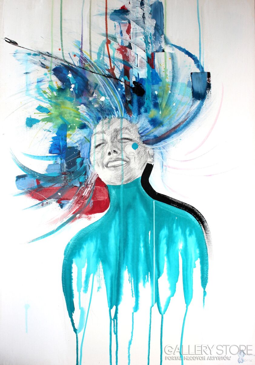 First3201 Last3201-MIND FULL OF HAPPINESS-Technika mieszana
