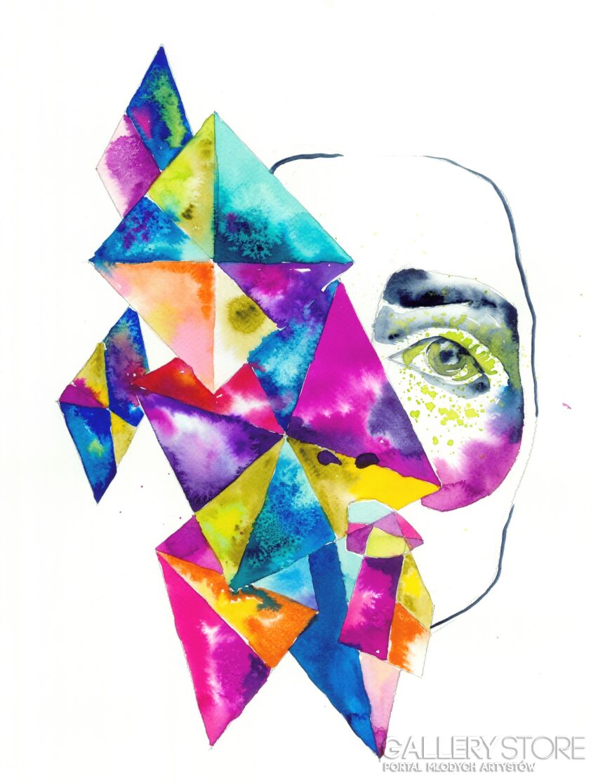 First3201 Last3201-Triangles-Akwarela