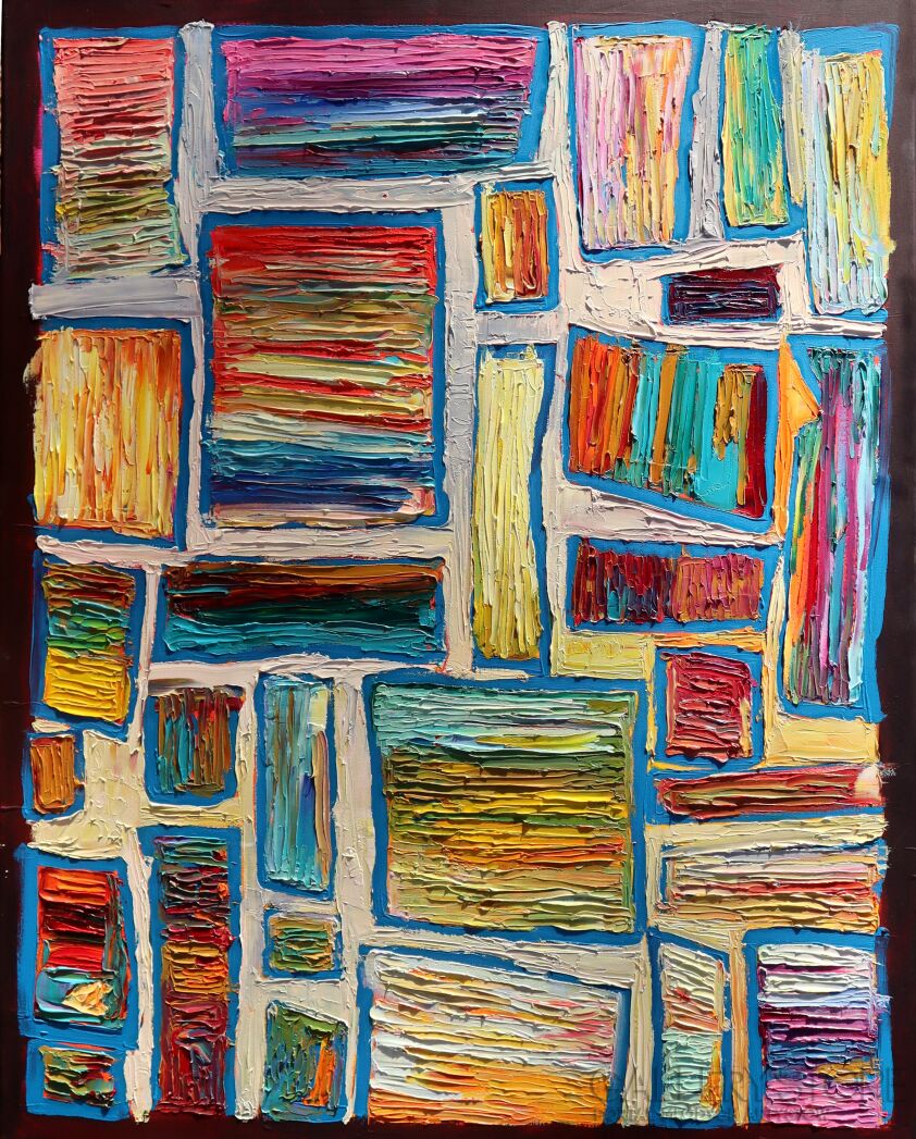 First235 Last235-Abstrakcja 046 Galeria rodzinna-Olej